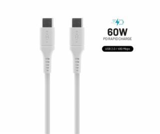 Fixed kabel USB-C/USB-C FIXDLS-CC05-WH