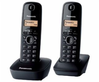 Telefón Panasonic KX TG1612FXH DECT DUO 