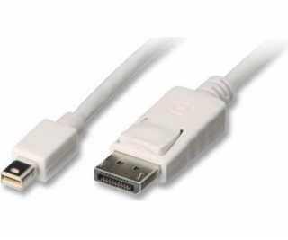 Lindy Displayport Mini Cable - Displayport 1M White (41056)