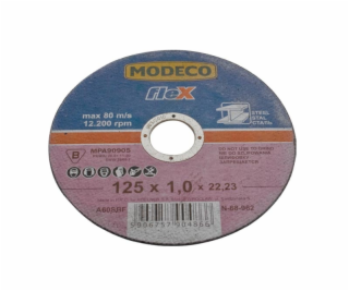 Modeco Flat Cutter pro řezání kovu 125 mm 25 ks. -MN-68-967