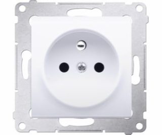 Kontaktní soket Single Plug Simon 54 16A IP20 White (DGZ1...