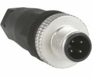 Schneider Electric Men s M12 Simple Metal Plug Connector ...