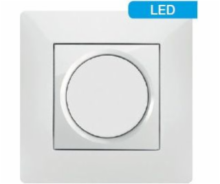 Elektro-Plast Volante Dimmer pro zdroje LED 0-100W White ...