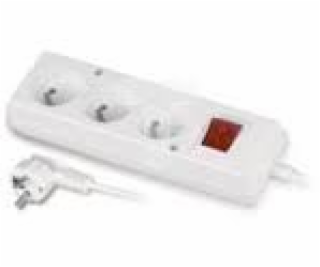 Power Strip 3 M White Sockets (W-97489)