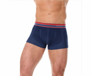 Brubeck Men s Boxers Active Wool Navy Book R. M (BX10870)