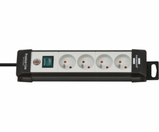 Brennenstuhl Premium-line Power Strip 4 Sockets 1,8 m Whi...