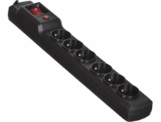 Power Strip Activejet Combo Anti -Reweat 6 Sockets 1,5 m černé