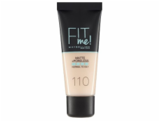 Maybelline Fit Me Liquid Foundation Matting Face Foundation 110 Porcelán 30 ml