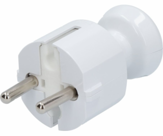 Timex-Elektro Plug B/U 16A 2P, 250V, White (WT-4)