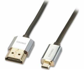 Lindy HDMI Micro - HDMI kábel 4,5 m strieborný 41679