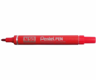 Okres Pentel Marker Pentel N50. B/Red Permanent Marker - ...