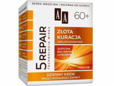 AA Age Technology 5Repair 60+ ošetření zlaté anti -winkle krém na 50 ml den