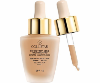 Collistar Serum Foundation Perfect Nude SPF15 Second Skin...