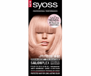 Schwarzkopf syoss barvivo č. 9-52 světle růžové zlato