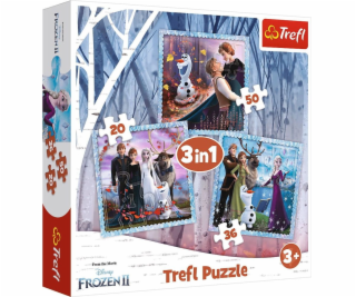 Trefl Puzzle 3in1 Magic Tale of the Land of Ire II 34853