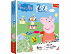 Trefl Game 2in1 čínské hadi a žebříky Peppa