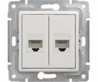 Dual Scythe Dual Vena Computer 2 x RJ45 White (510467)