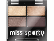 Slečna Sporty Quattro Studio Pochal Shadows for Eyelids 403 Smoky Brown Eyes 5G