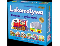 Lokomotiva Adamigo - cestuje s čísly - GXP -605070