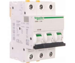 Schneider Electric, přepínač s nadproudem 3p C 6A 10KA AC...