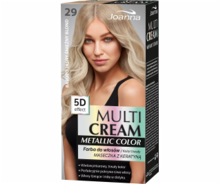 Joanna Multi Cream Metallic Color 5D efekt 29 Velmi světl...