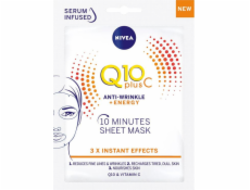 Nivea Q10 Plus C Maska v laloku 10 minut anti-wrinkle+energie