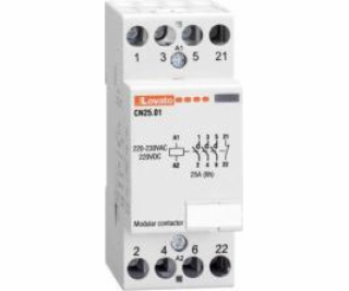 Lovato Electric Modular Chybator 25A 4Z 0R 220-230V AC (C...