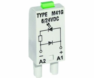 RELPOL LD Signalizační modul, LED: LED Green + D, 24-60V ...