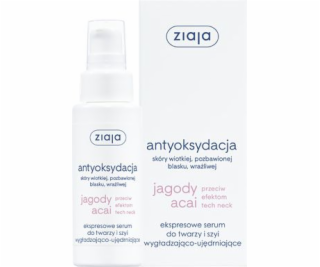 Ziaja Jagoda Acai Express Face and Neck Serum Vyhlazení a...