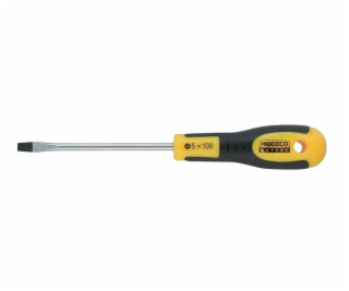 Modeco Universal Screwdriver Flat Friendly Grip 5x100mm-M...