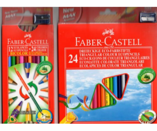 Krémy Faber-Castell 12 Transe Colors Eco s teplotou