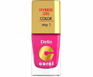 Delia Cosmetics korálové hybridní gelové nehtové smalt č....