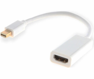 Adaptér AV Elmak Displayport Mini - HDMI BIALY (CL -57)