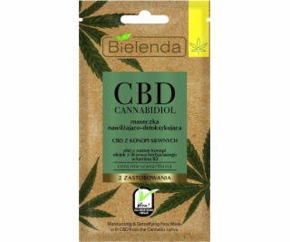 Bielenda CBD Cannabidil zvlhčující a dexikující maska ??8G