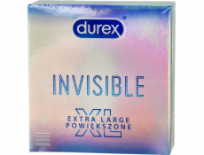 Durex durex kondomy neviditelné extra velké xl - zvětšené 1op. -3 ks