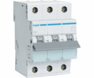 HAGER Polo Overprournt Switch 3P C 10A 6KA AC MCN310E