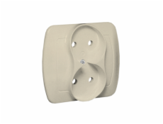 Kontaktovat - Simon Double Plug Socket bez uzemnění 16A Beige - AG2/12