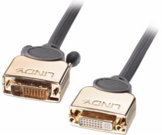 Lindy DVI-D Cable-Dvi-D 5m Gold