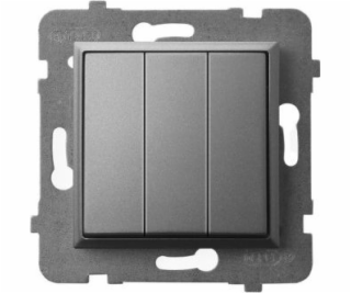 Ospel Aria Triple Connector Grey Mat (łp-13U/M/70)