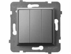 Ospel Aria Triple Connector Grey Mat (łp-13U/M/70)