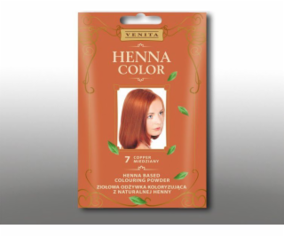 Bylinné omalovánky Venita Henna Color 30g 7 Copper