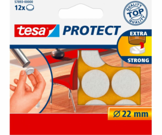 Tesa cítila podložky fi = 22mm bílé 12 ks H5789300 Tesa