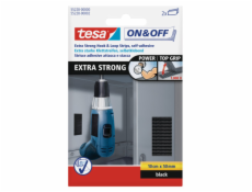 TESA Montting Sumpcro Strong 10x5cm Black H5522800