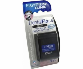 Pierre Fabre Dental Thread Elgydium Dentalfloss Black 50m