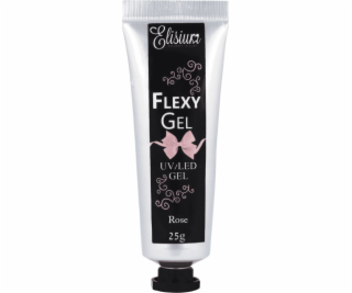 Elisium flexy gel na nehtové gel růže 25g