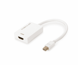 Adaptér AV digitus displayport mini-hdmi bílá (AK-340416-...