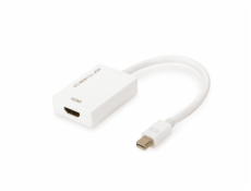 Adaptér AV digitus displayport mini-hdmi bílá (AK-340416-002-w)