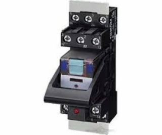 Siemens Industrial Relay 4P 24V DC pro 35 mm kolejnici s ...