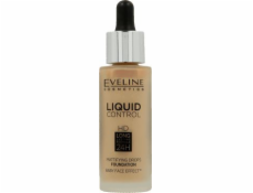 Eveline Liquid Control HD FACIAL FONDIACE s kapátkem č. 040 WARM BEIGE 32ML