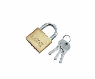 Mosaz Moss Padlock Boxer Lock putování 63 mm MN-02-063